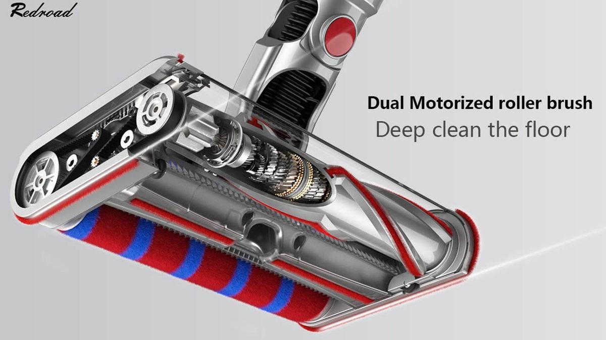 HEPA Filtresiyle En Küçük Toz Tanelerini Bile Toplayıp Sağlığınızı Koruyan Süpürge: Redroad V17