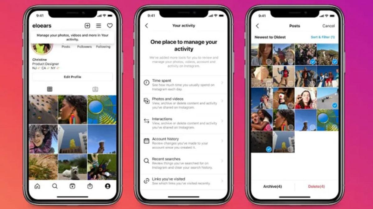 Instagram’dan Kullanıcıların Keyfini Yerine Getirecek Yeni Özellik: Toplu Gönderi ve Yorum Silme