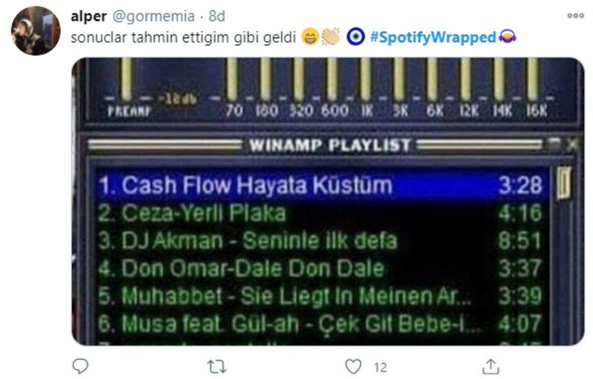Spotify’ın ’2020 Özeti’ Listesine Twitter’dan Gelen Eğlenceli Paylaşımlar
