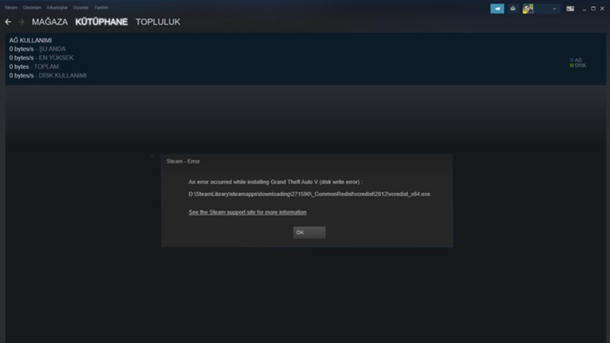 Steam Disk Yazma Hatası Nasıl Çözülür?