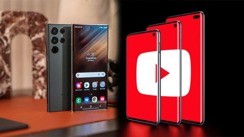 Samsung, YouTube ile Yeni Ortaklık Kurdu: Başka Hiçbir Telefonda Olmayacak Özellikler Açıklandı