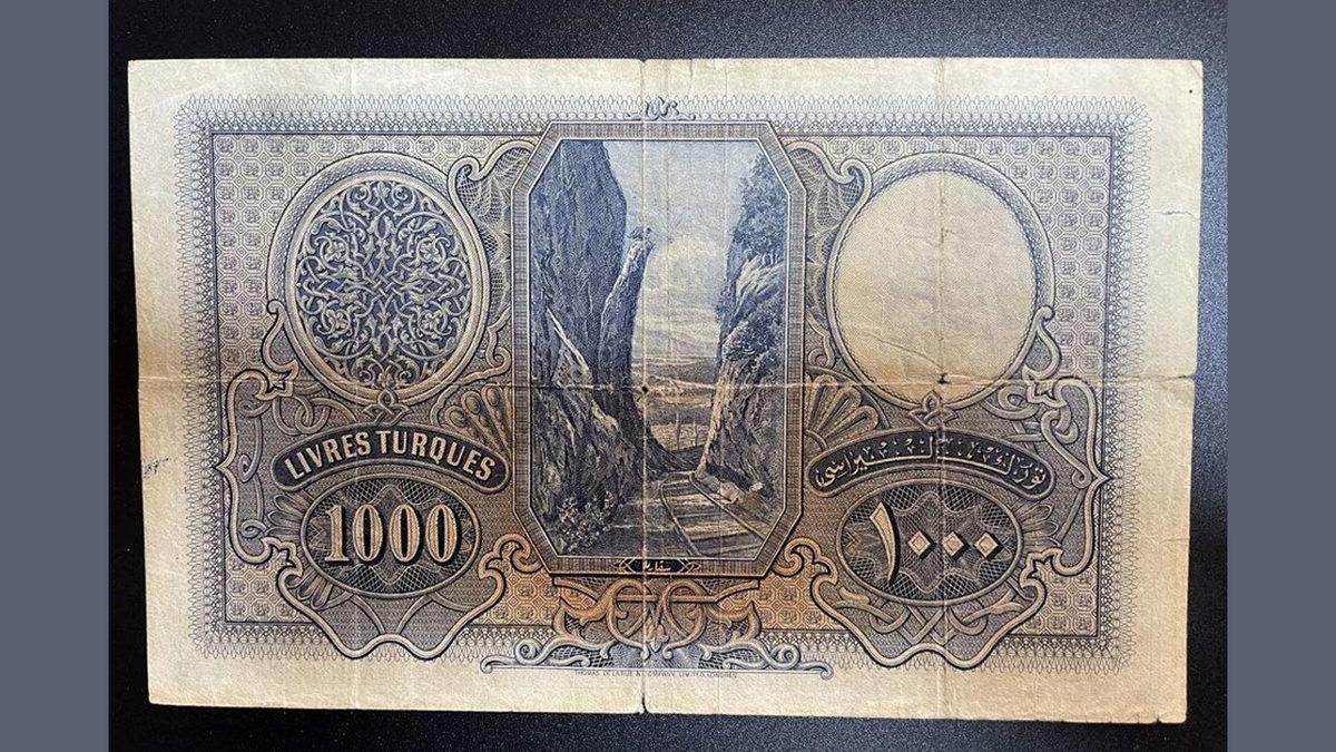 Türkiye’nin En Değerli Banknotu Açık Artırmaya Çıkıyor: 1927 Yılında Basıldı, Bugüne Yalnızca 7 Tanesi Geldi
