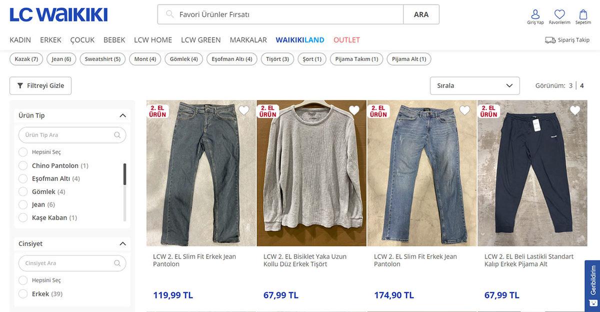 LC Waikiki, 2. El Kıyafet Satmaya Başlaması Sosyal Medyada Tepki Çekti: 