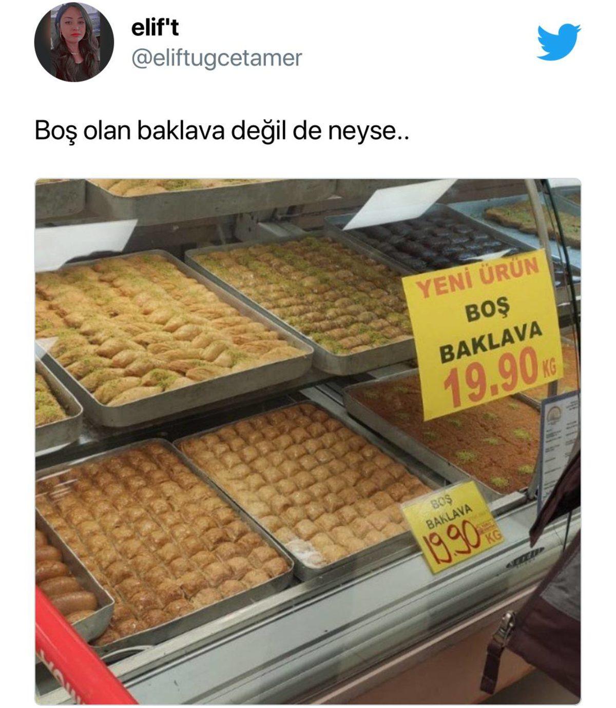 Tartışma Yaratan İçi Boş ’Baklava’ Satışı Sosyal Medyanın Gündeminde: İşte Gelen Tepkiler