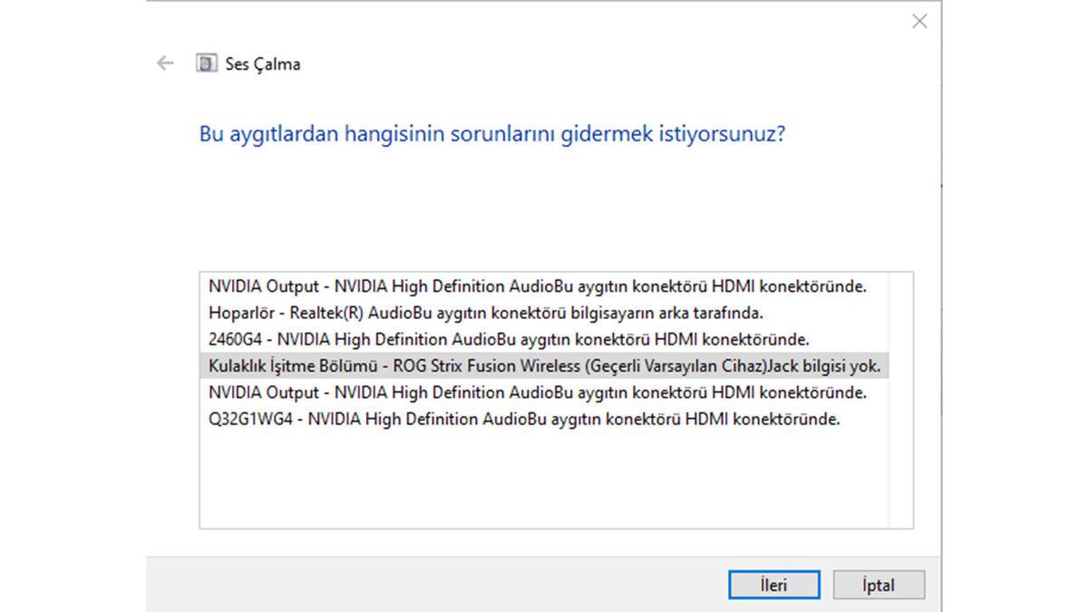 Windows’taki ’Yüklü Ses Çıkış Aygıtı Yok’ Hatası Nasıl Çözülür?