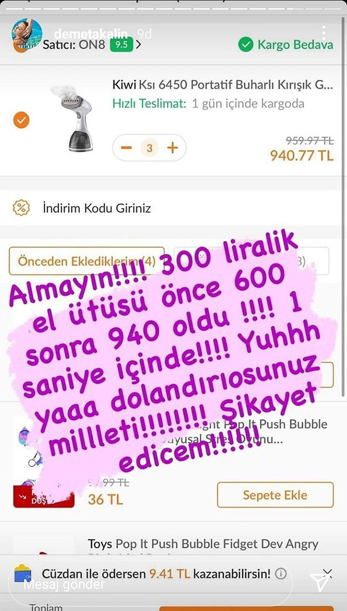 Demet Akalın’ın 
