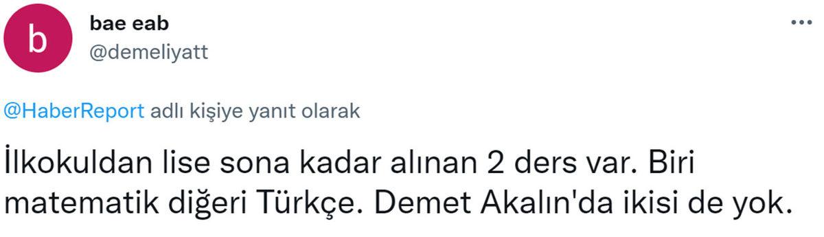 Demet Akalın’ın 