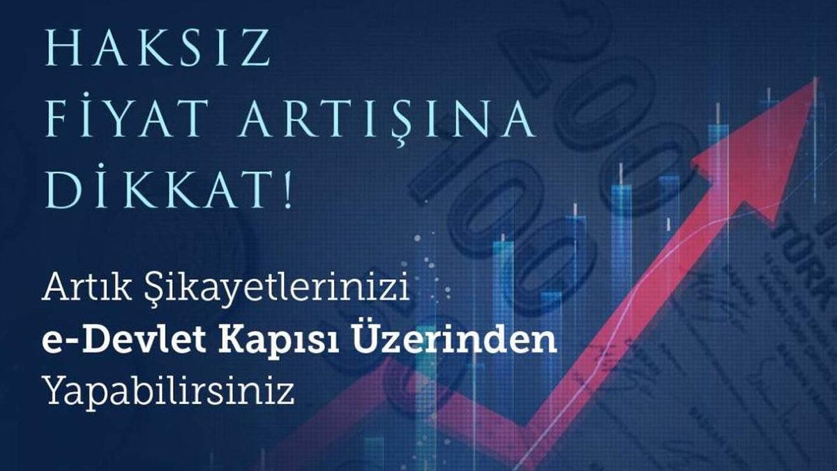 e-Devlet’ten Tüm Vatandaşları Müfettişe Dönüştürecek Hizmet: Haksız Fiyat Artışı Şikayet Bildirimi [Nasıl Kullanılır?]