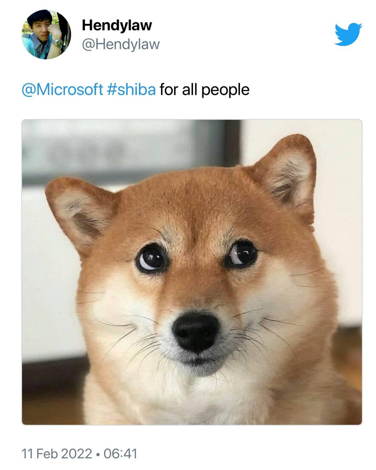 Microsoft’tan Kripto Para Yatırımcılarını Heyecanlandıran Paylaşım: Shiba Inu ile Ortaklık mı Geliyor?