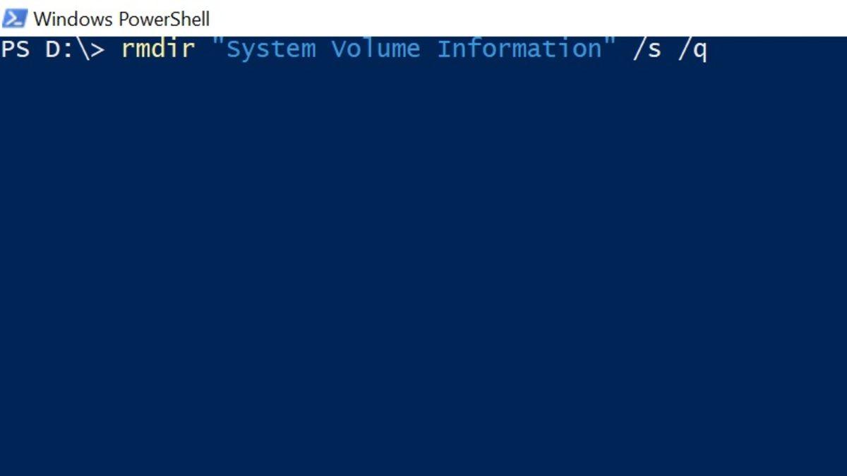 USB Belleklerdeki ’System Volume Information’ Dosyası Nasıl Silinir?