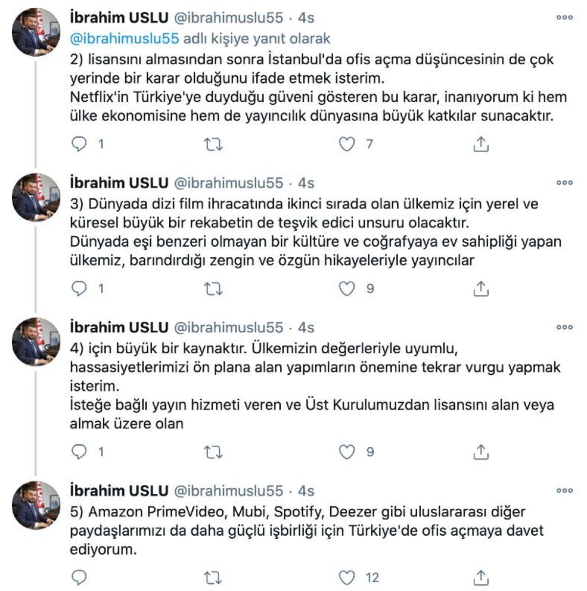 RTÜK’ten Netflix’in İstanbul’da Ofis Açmaya Karar Vermesiyle İlgili Yeni Açıklama