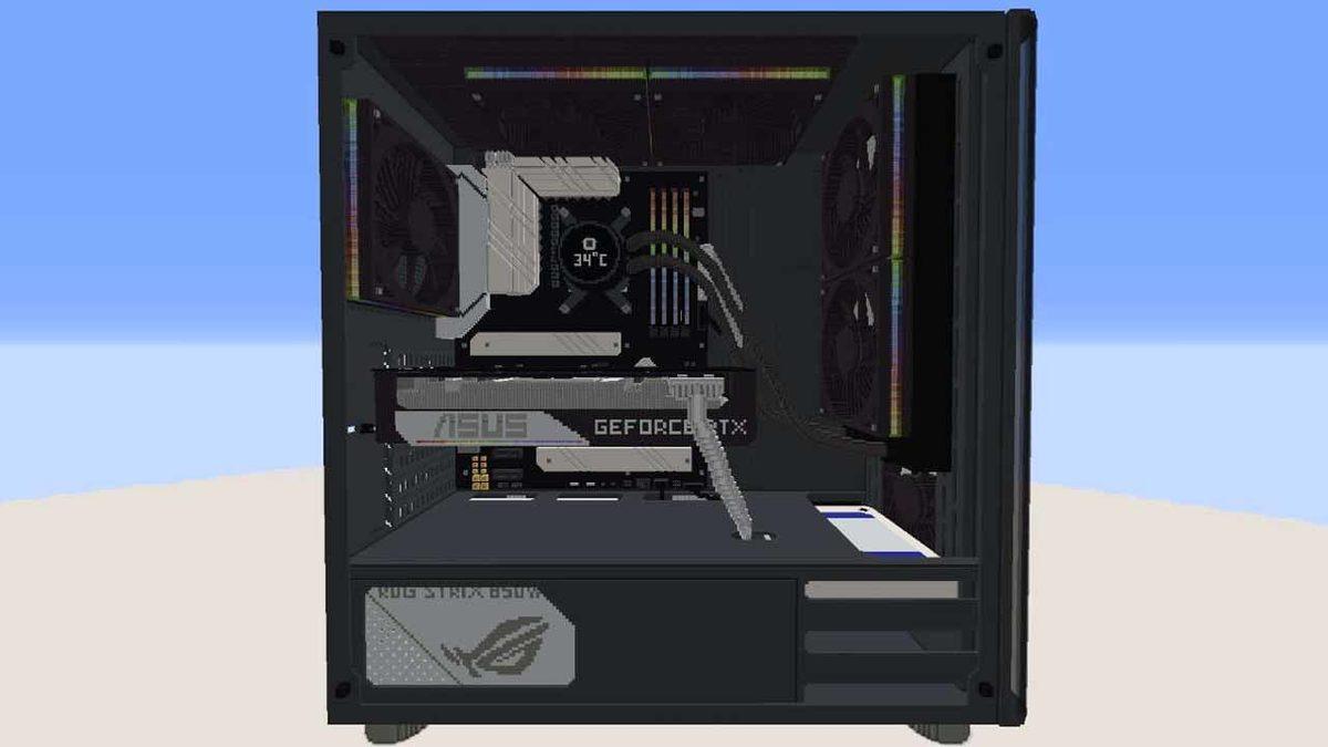 Bir Oyuncu, Minecraft’ta 45 Saat Uğraşarak Kendi Oyuncu Kasasını Tasarladı