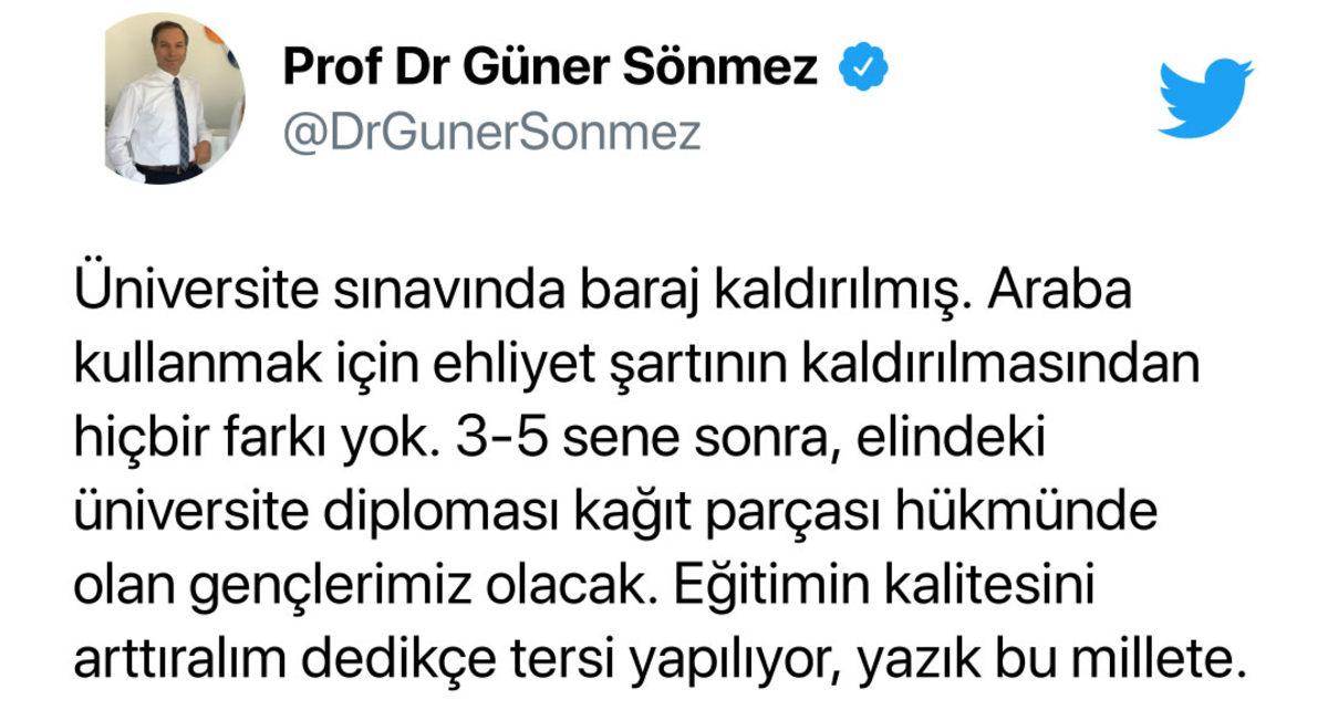 Üniversite Sınavlarındaki Baraj Puanlarının Kaldırılması Sosyal Medyada Tepki Çekti