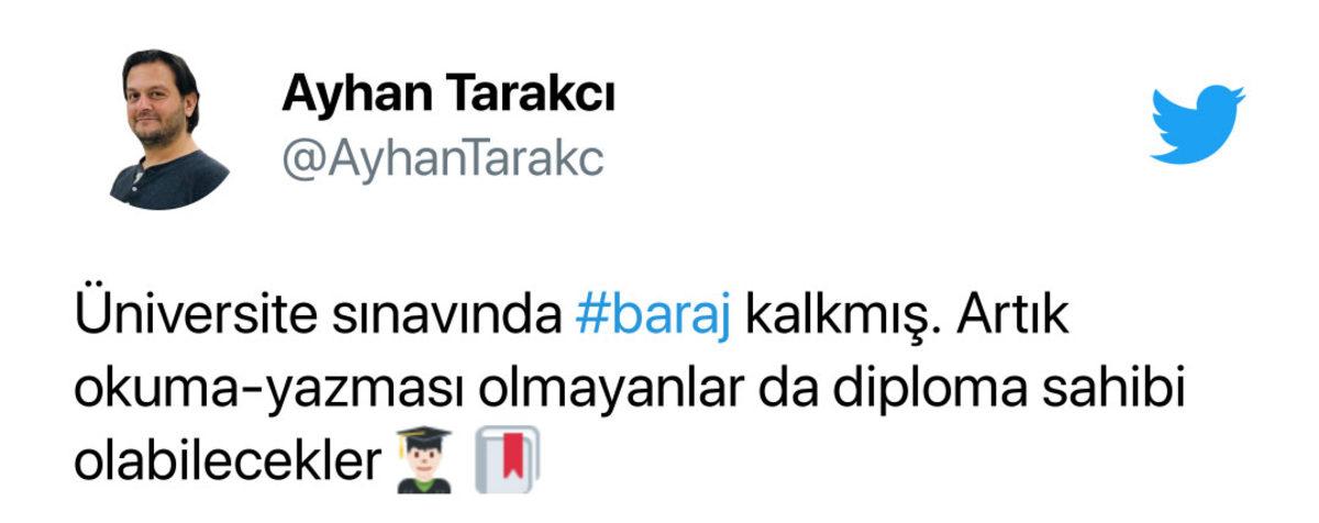 Üniversite Sınavlarındaki Baraj Puanlarının Kaldırılması Sosyal Medyada Tepki Çekti