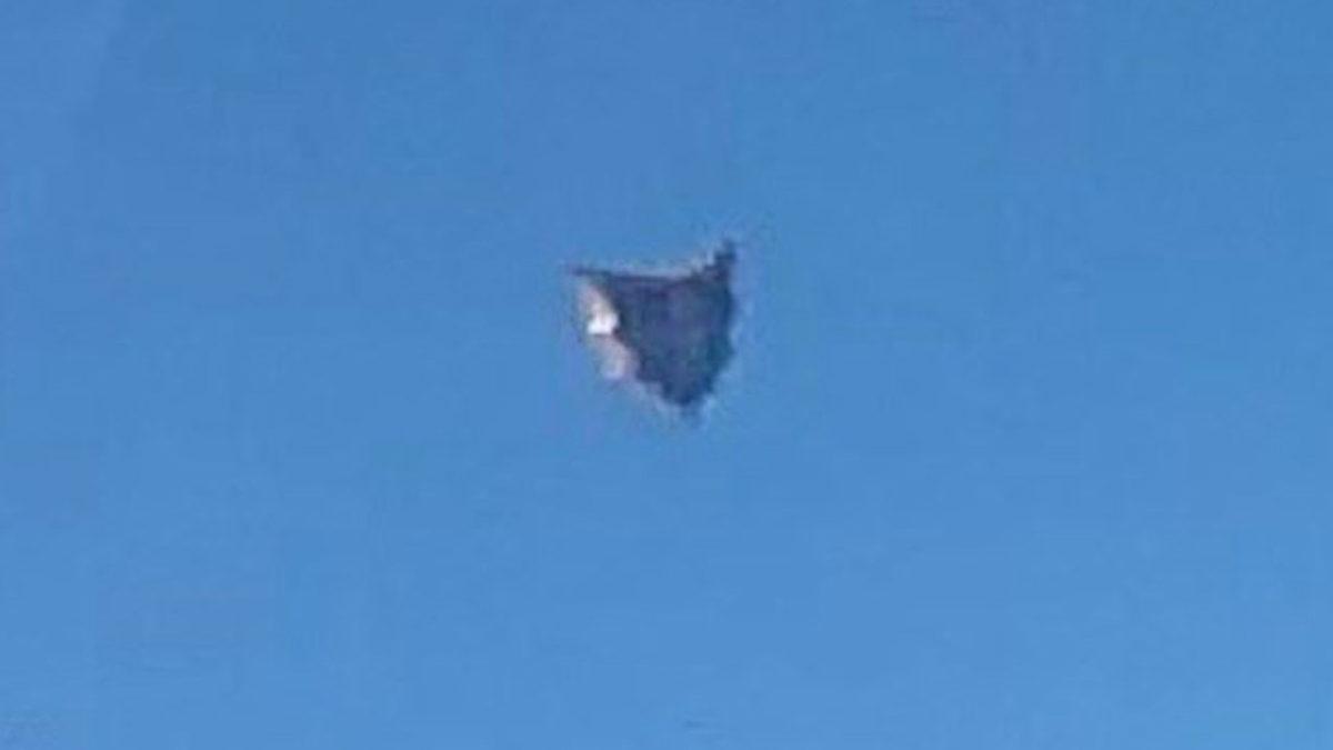 ABD’li Bir Pilotun Çektiği UFO Görüntüsü Ortaya Çıktı