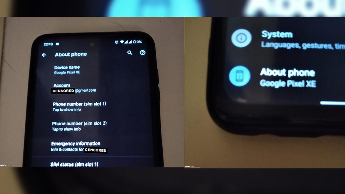 Google Pixel XE Kanlı Canlı Görüntülendi
