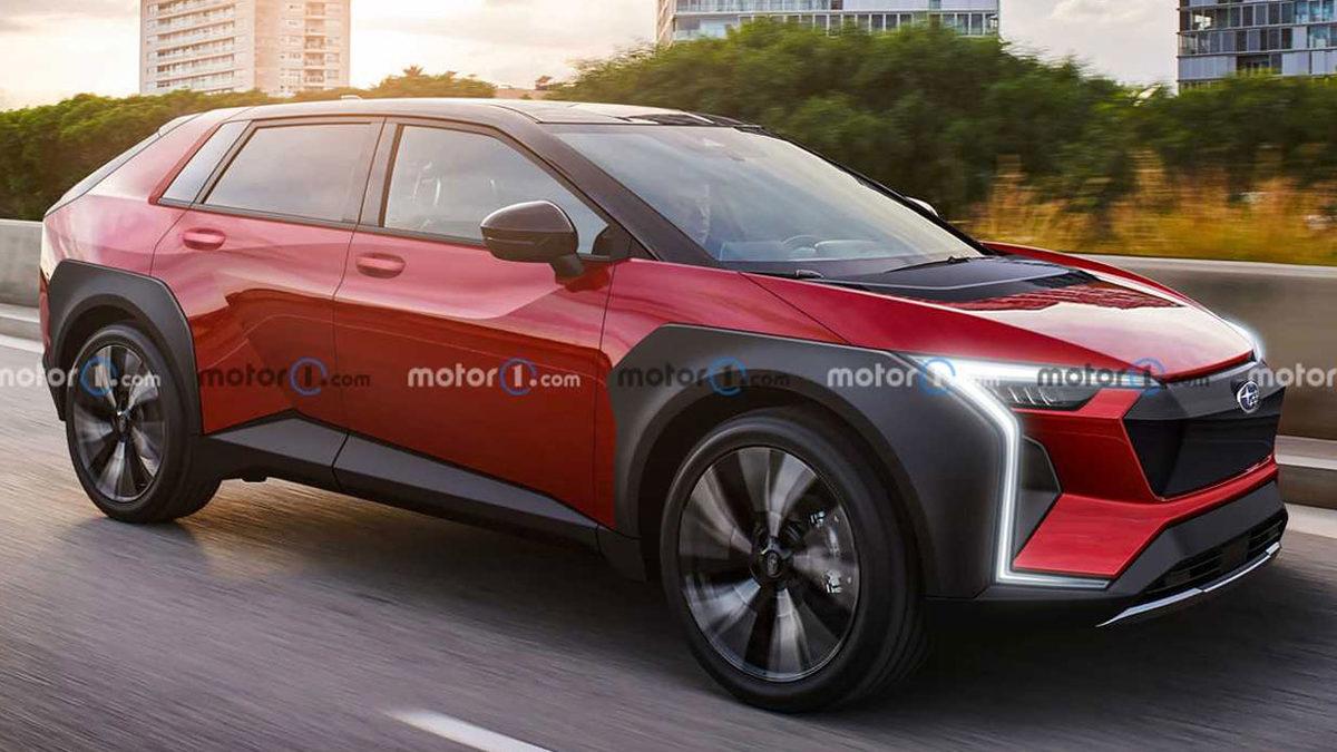 Subaru’nun İlk Elektrikli Otomobilinin Resmi Olmayan Render Görüntüleri Paylaşıldı