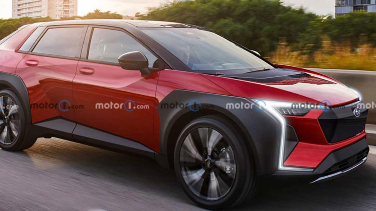 Subaru’nun İlk Elektrikli Otomobilinin Resmi Olmayan Render Görüntüleri Paylaşıldı