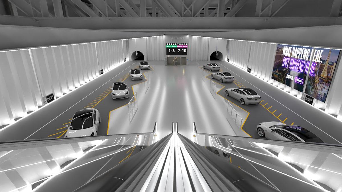 Boring Company, Las Vegas’taki Tünel İstasyonunu Gösteren Bir Video Paylaştı