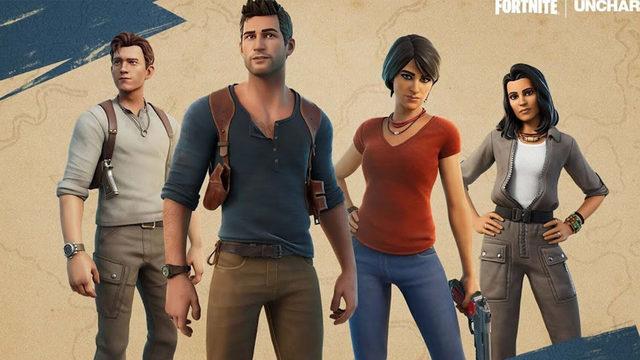 Fortnite ve Uncharted İş Birliği: Tom Holland ve Nathan Drake Fortnite’a Geliyor
