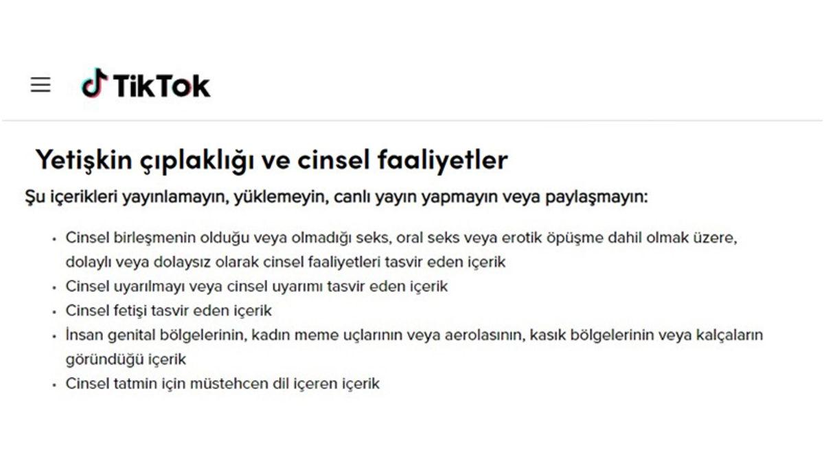 Yine TikTok Yine Skandal: TikTok, ’Seks Taklidi’ Yapılan Yayınları Öne Çıkarıyor