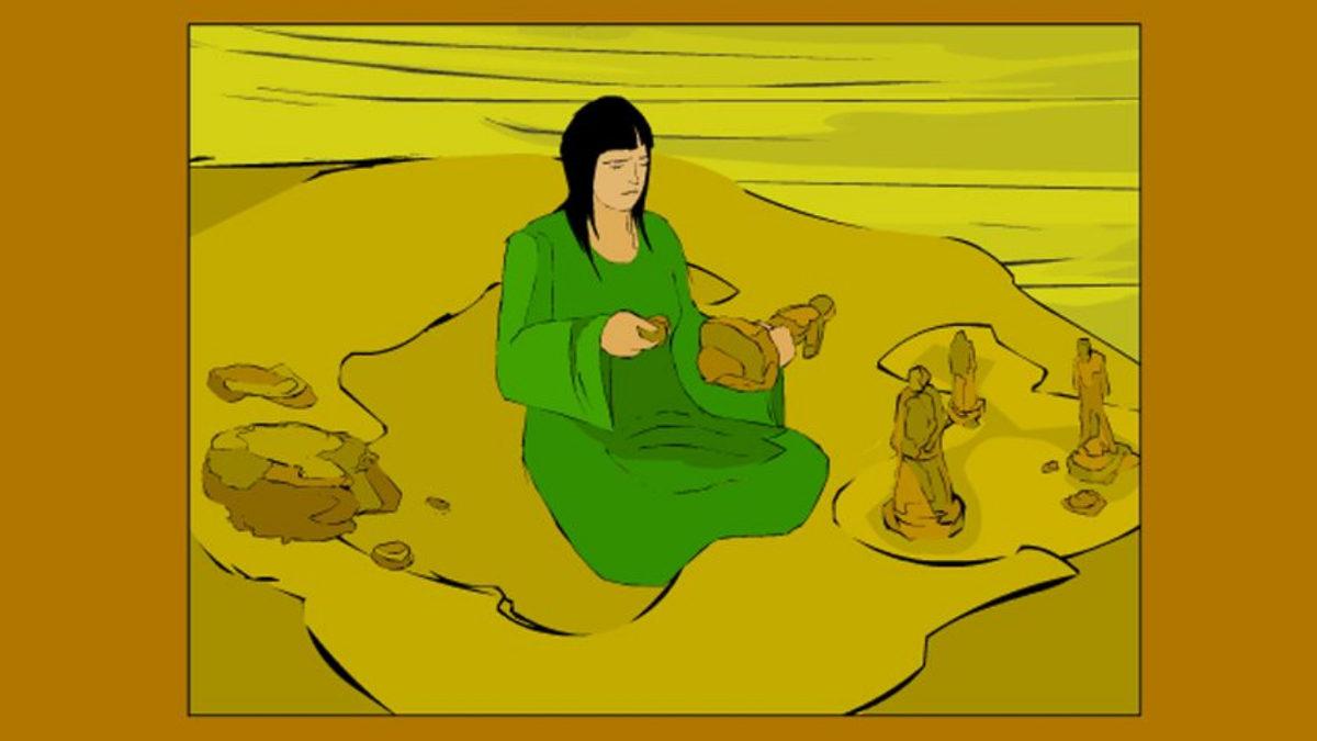 Sıkıldığı İçin İnsanı Yaratan ve Kardeşiyle Evlenen Çin Mitolojisi Tanrıçası: Nü Wa