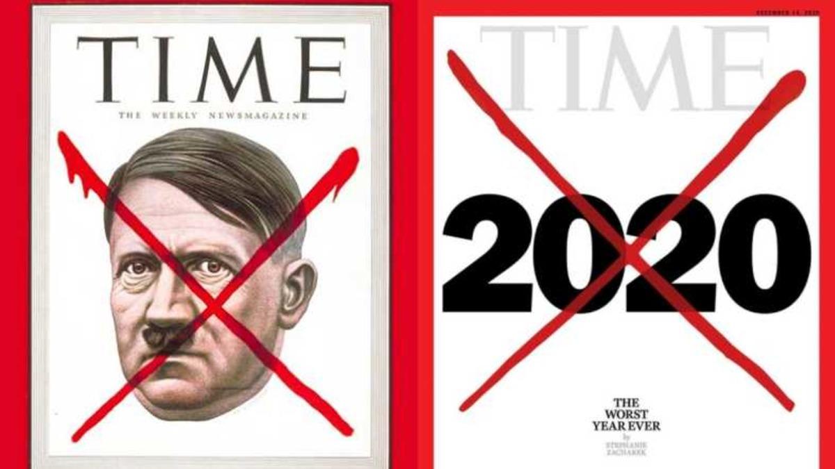 Time Dergisi, Hitler’in Ölümü İçin Tasarladığı Kapağını 2020 İçin Kullandı