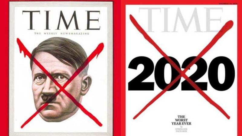 Time Dergisi, Hitler’in Ölümü İçin Tasarladığı Kapağını 2020 İçin Kullandı