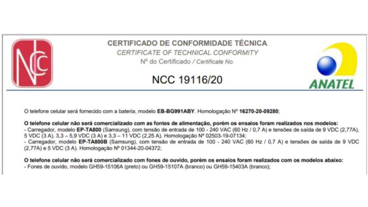 Samsung’un da Telefonun Yanında Şarj Cihazı ve Kulaklık Vermeyeceğini Gösteren Belge