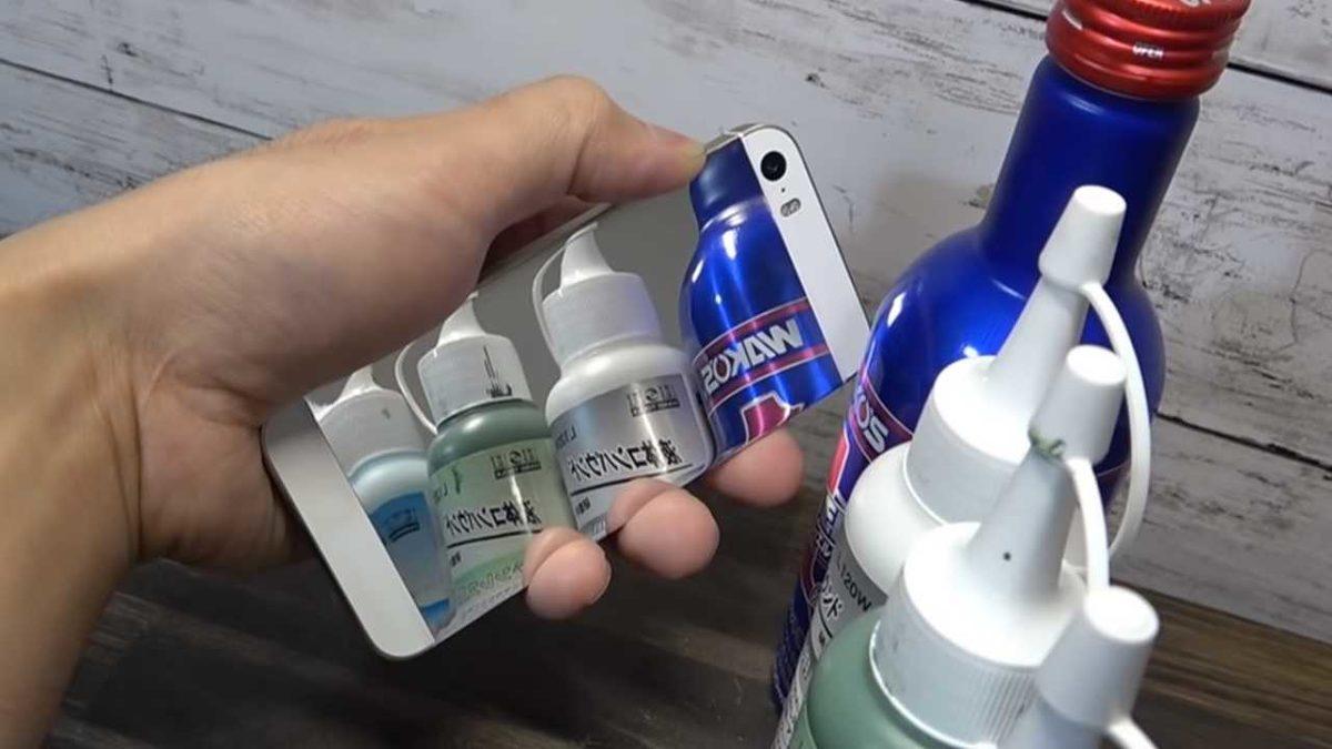 Pasta Cila Uygulanan iPhone 5S, Ayna Kadar Parlak Hale Getirildi [Video]