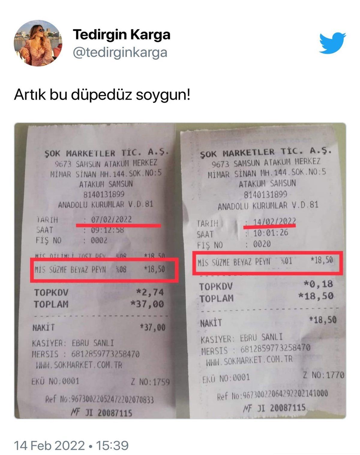 Zincir Marketlerdeki Fiyatlar KDV İndiriminden Sonra Değişmedi: Sosyal Medyada Tepkiler Çığ Gibi Büyüyor