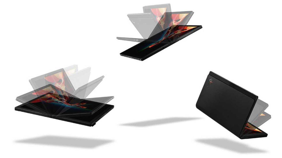 Dünyanın İlk Katlanabilir Ekranlı Dizüstü Bilgisayarı Lenovo ThinkPad X1 Fold Türkiye’de