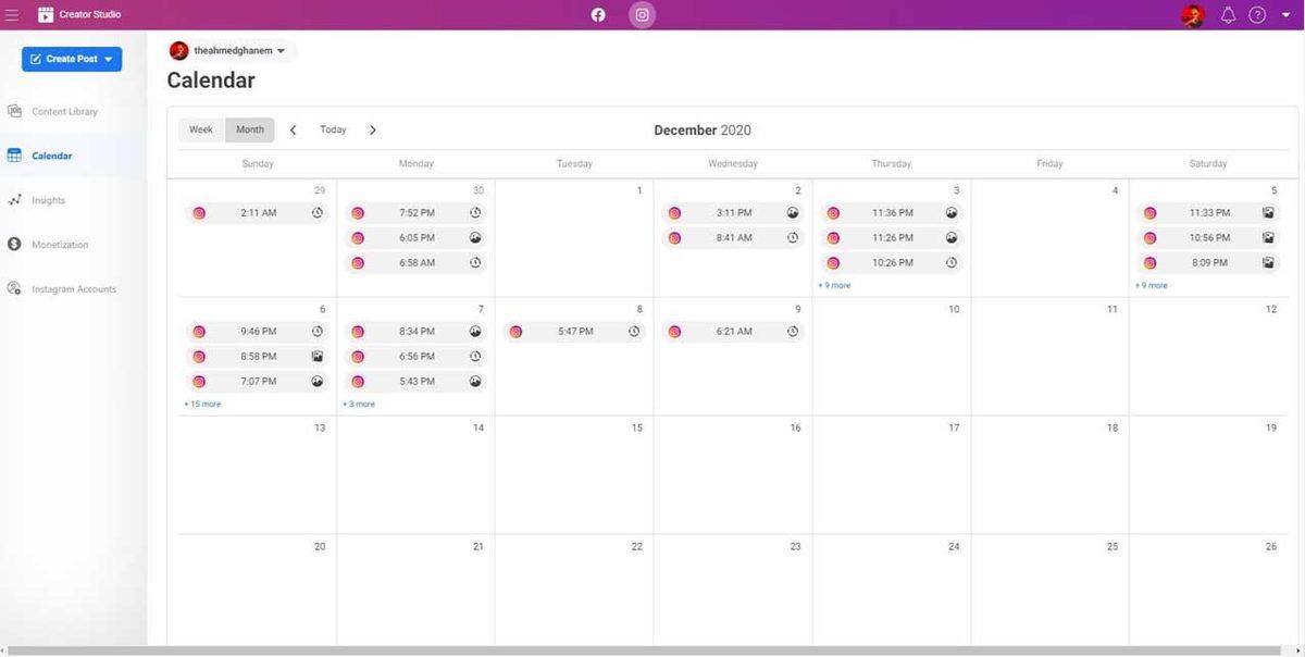 Facebook, İçerik Stüdyosu’nda Instagram İçin Planlama Özelliğini Test Ediyor