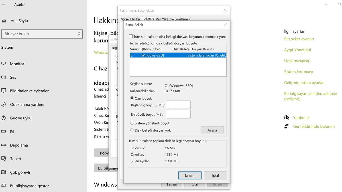 Program Kullanmadan Bilgisayar Performansını Artırabileceğiniz 10 Temel Yöntem
