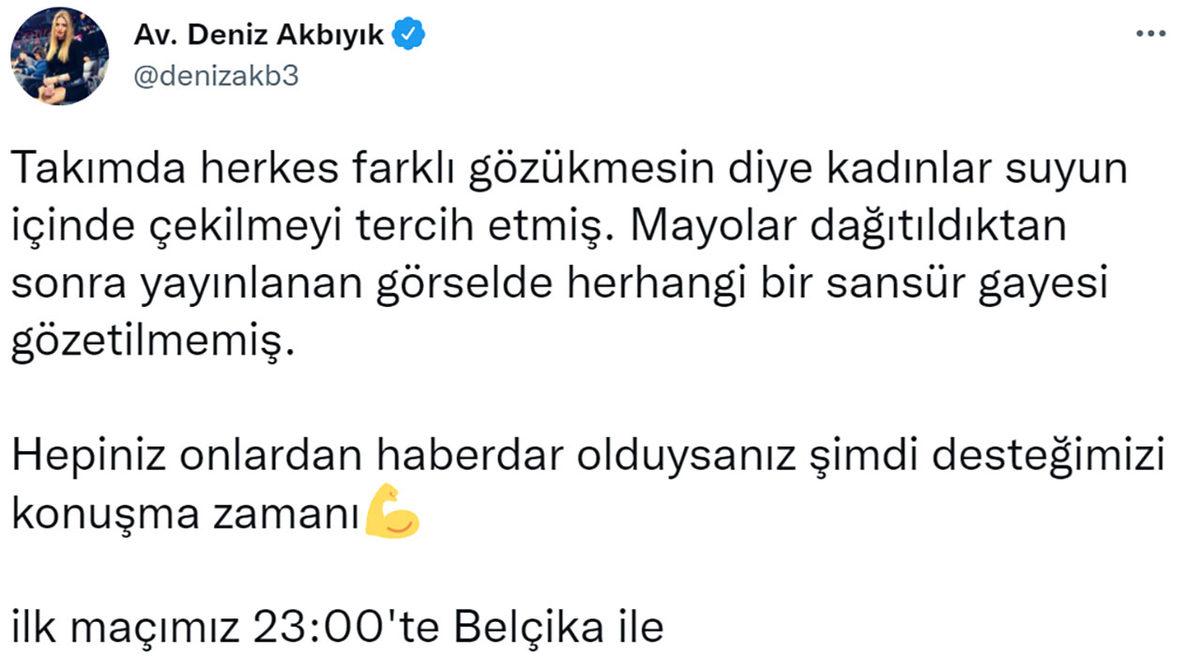 Sutopu Federasyonu, ’Kadın Milli Takımın Fotoğrafına Sansür Uyguladığı’ İddiasıyla Bomboş Lincin Kurbanı Oldu