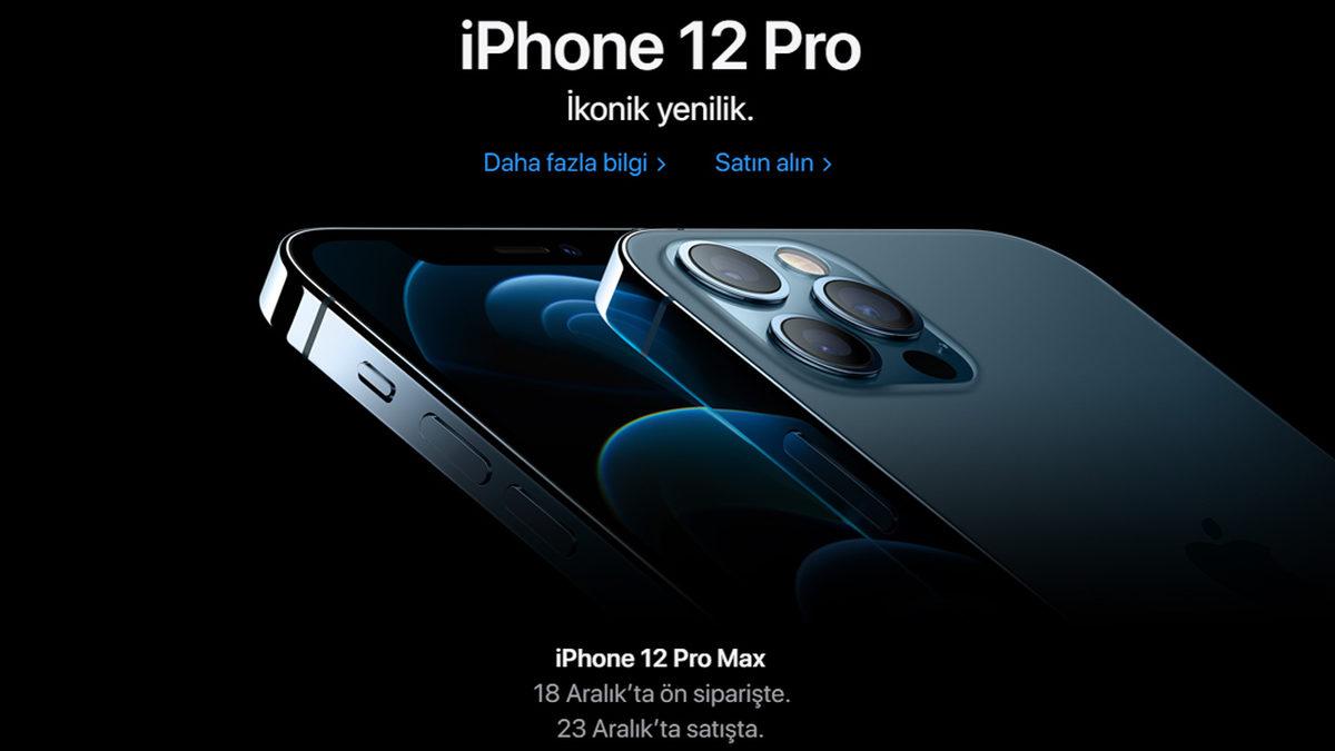 iPhone 12 mini ve iPhone 12 Pro Max’in Türkiye Ön Sipariş ve Satış Tarihi Belli Oldu