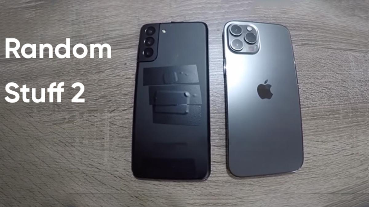 Samsung Galaxy S21+ ve iPhone 12 Pro Yan Yana Karşılaştırıldı [Video]
