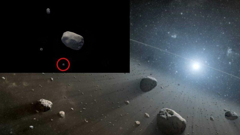 Tarihte Bir İlk: Güneş Sistemimizde İlk Kez ’Üç Uyduya Sahip Olan Bir Asteroit Sistemi’ Keşfedildi
