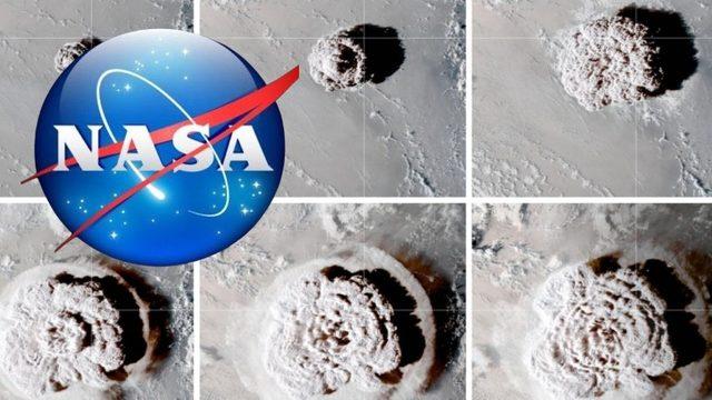 Hunga Tonga’da Yaşanan Volkanik Patlamanın Oluşturduğu Kül Bulutunun Mezosfere Kadar Yükseldiği Açıklandı