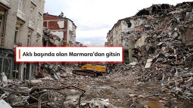 Deprem Uzmanı Profesörden Korkutan Uyarı: Zaman Varken Marmara’yı Terk Edin
