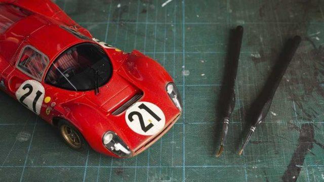 Amalgam, İnanılmaz Detaylı 1967 Ferrari 330 P4 Le Mans Modelini Tanıttı