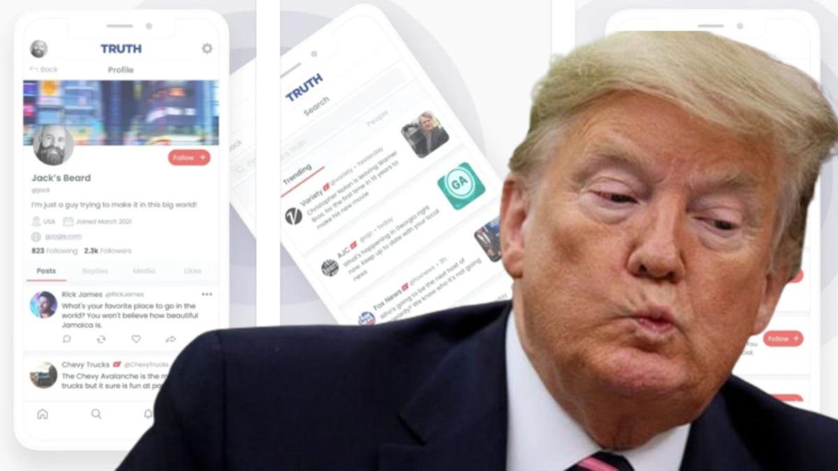 Facebook ve Twitter’dan Banlanan Donald Trump’ın Kendi Sosyal Medya Uygulaması iPhone’lar İçin Yayınlandı