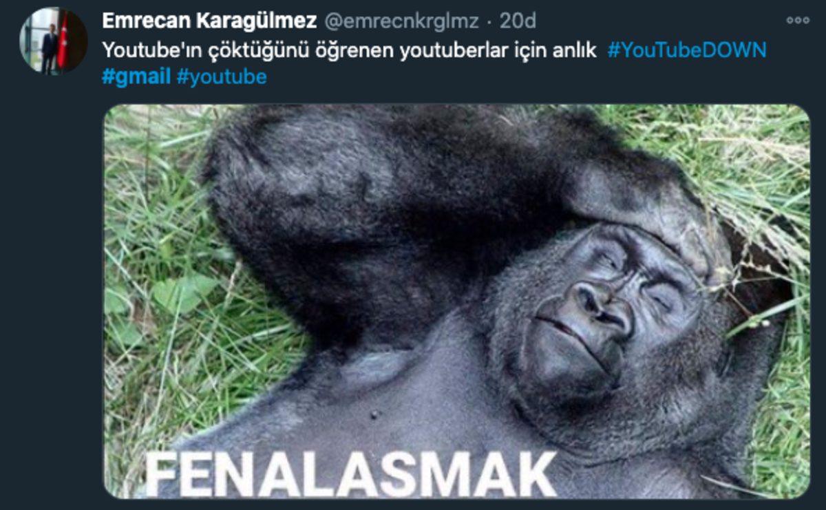 Google, YouTube ve Gmail’in Çökmesi ile İlgili Yapılan Birbirinden Komik Twitter Paylaşımları