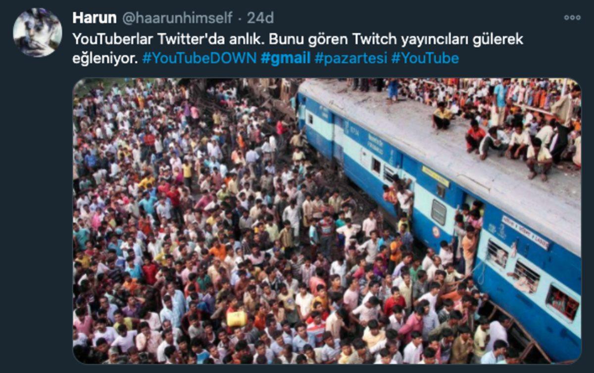 Google, YouTube ve Gmail’in Çökmesi ile İlgili Yapılan Birbirinden Komik Twitter Paylaşımları