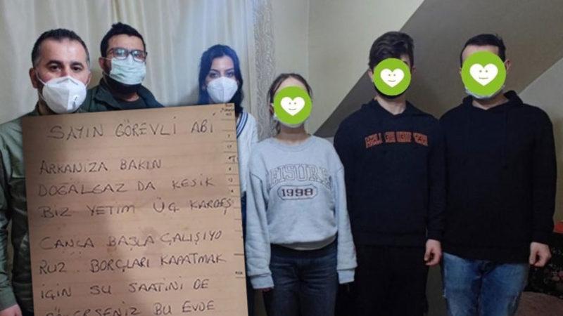 Sayaç Görevlisine Not Bırakan Üç Yetimin Yardımına Ahbap Derneği Koştu: Bir Yıllık Fatura ve Kira Giderleri Karşılanacak