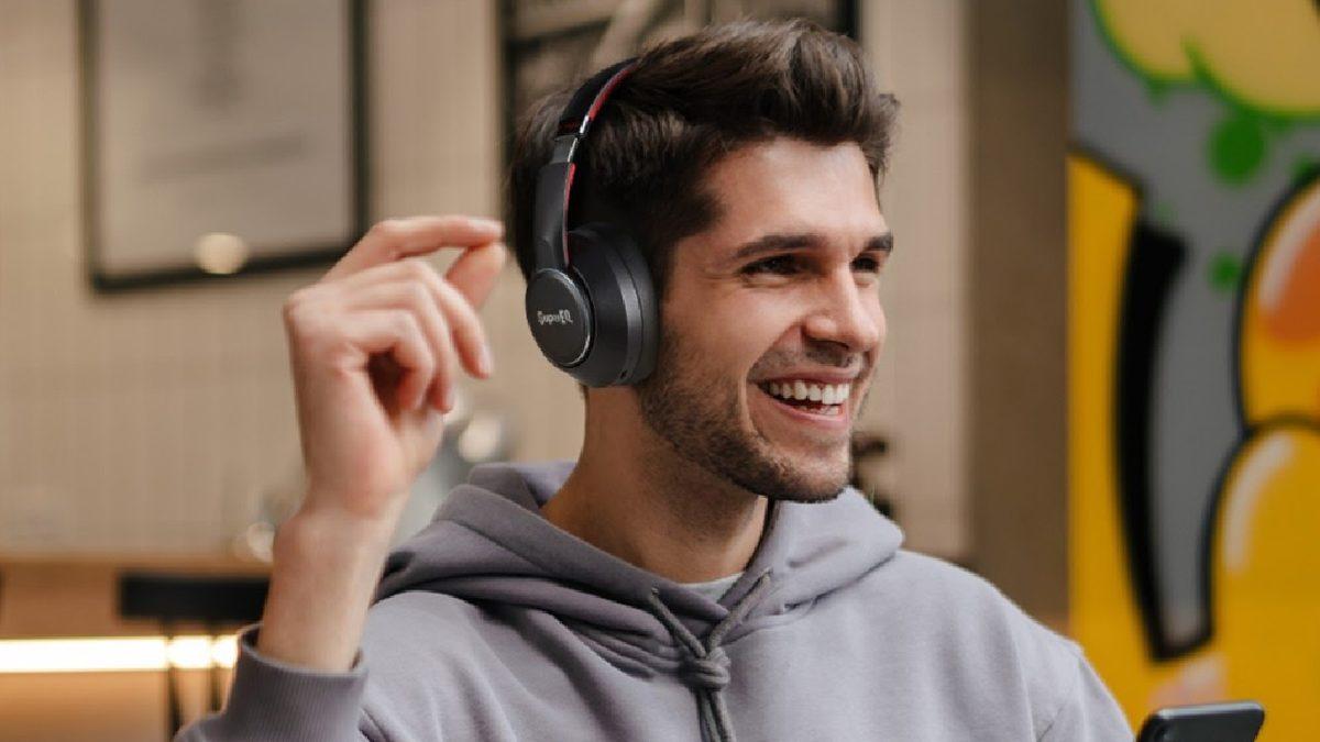 Aktif Gürültü Önleme Özelliğine Sahip Premium Hissettiren Kablosuz Kulaküstü Kulaklık: SuperEQ S1