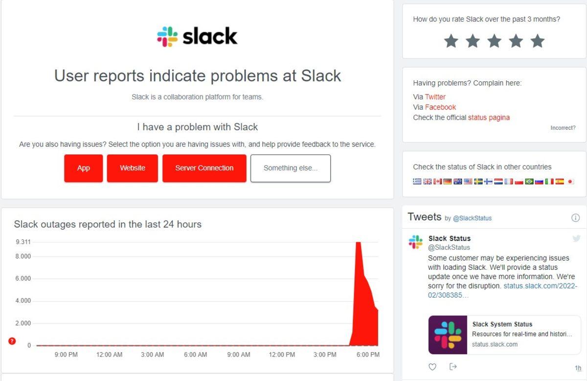 Slack, GitHub ve Amazon Web Services Dünya Genelinde Çöktü: Sorun Hâlâ Devam Ediyor