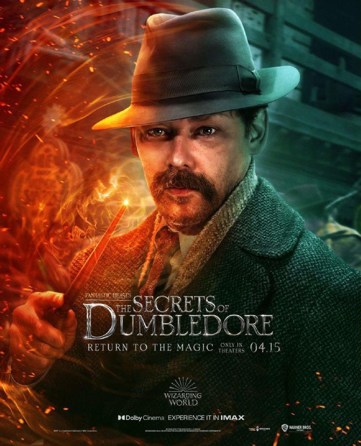 ’Fantastik Canavarlar: Dumbledore’un Sırları’ Filminden Karakter Posterleri Yayımlandı