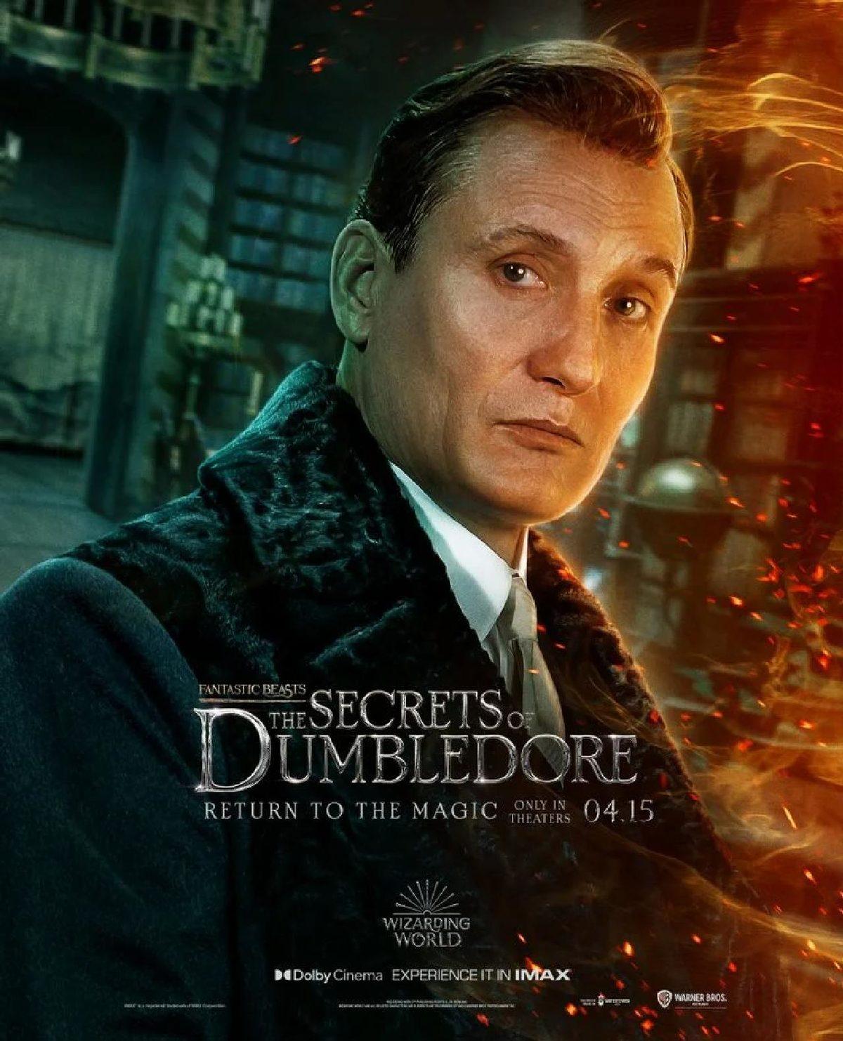 ’Fantastik Canavarlar: Dumbledore’un Sırları’ Filminden Karakter Posterleri Yayımlandı