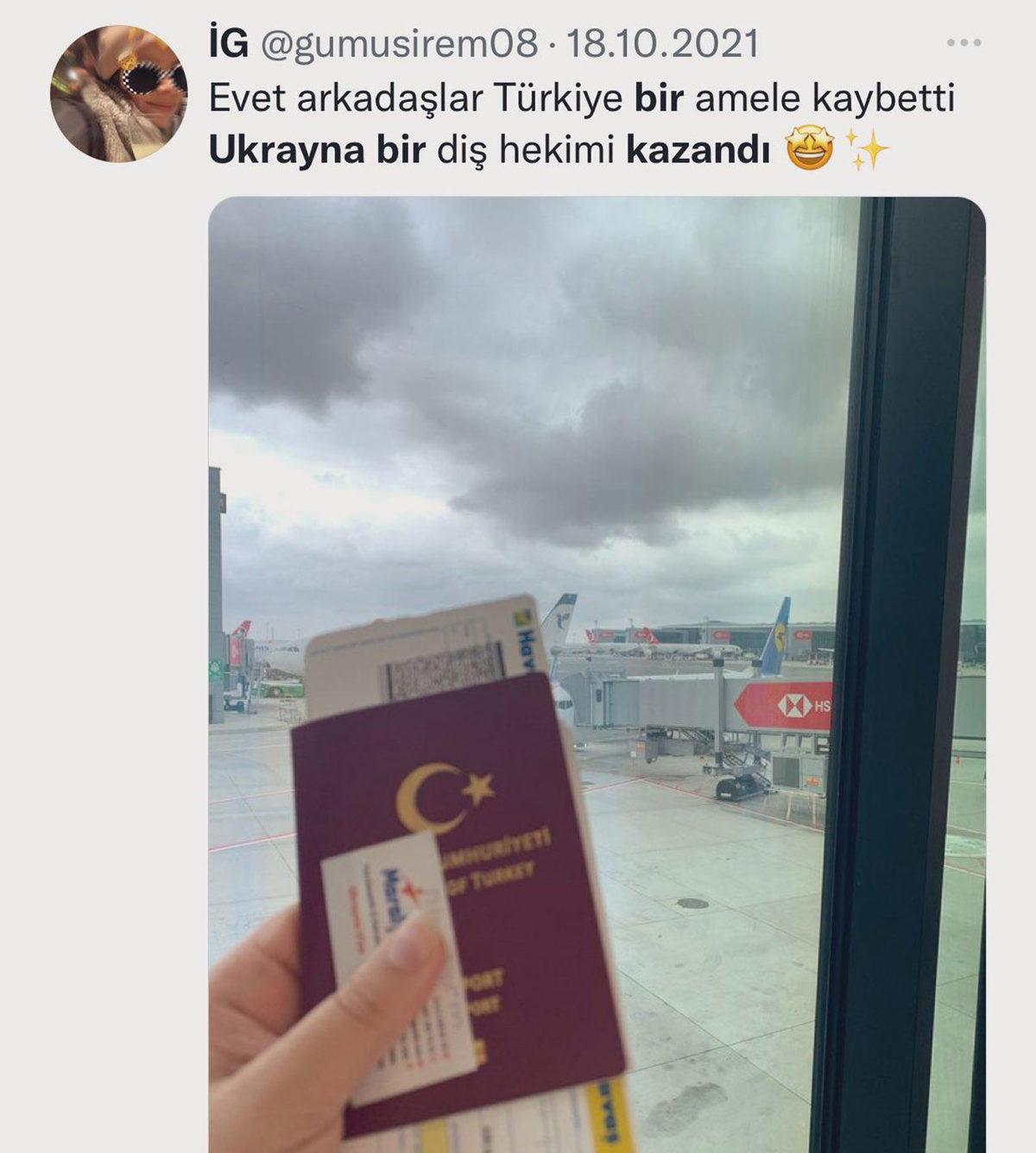 Twitter’da “Türkiye Amele Kaybetti, Ukrayna Diş Hekimi Kazandı” Paylaşımı Yapan Genç, Savaş Nedeniyle Ukrayna’dan Dönmek İsteyince Linç Yedi